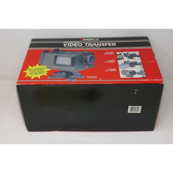 AMBICO All-in-One Video Transfer Photos Films Slides to Video Model V-0652 - Picture 13 of 15
